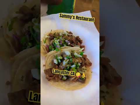 Sammy's Restaurant Lancaster CA 😋👌 video thumbnail